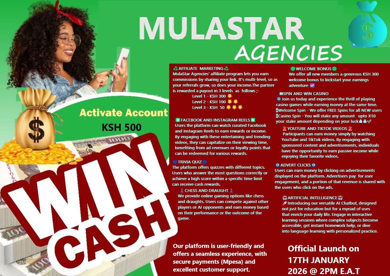 Mulastar Agencies Cameroon – Your Smart Ways to Earn Online